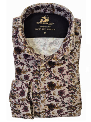 Eden Valley Stretch Fit Overhemd - 515090-M-88