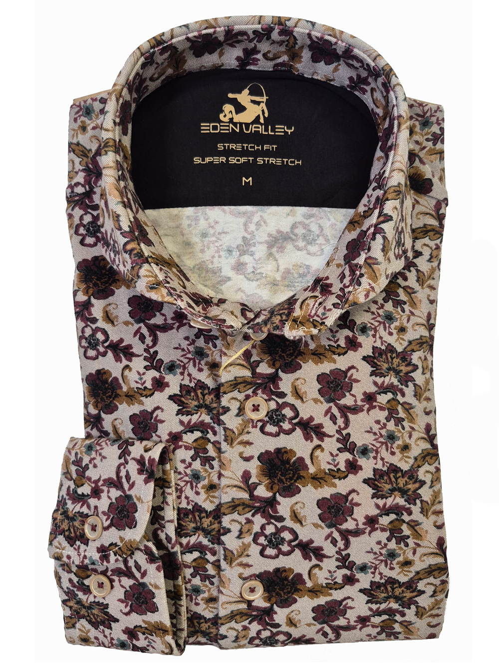 Eden Valley Stretch Fit Overhemd - 515090-M-88 - Afbeelding 1