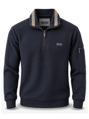 Fellows United Blauwe Sweater met Kraag - 62.2618