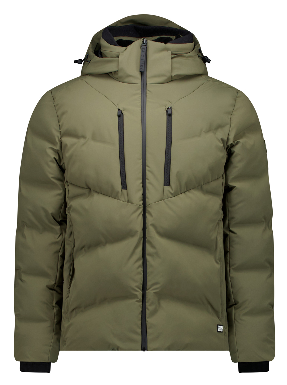 Cars Jeans Winterjas - Ylan Nylon Olive - Afbeelding 1
