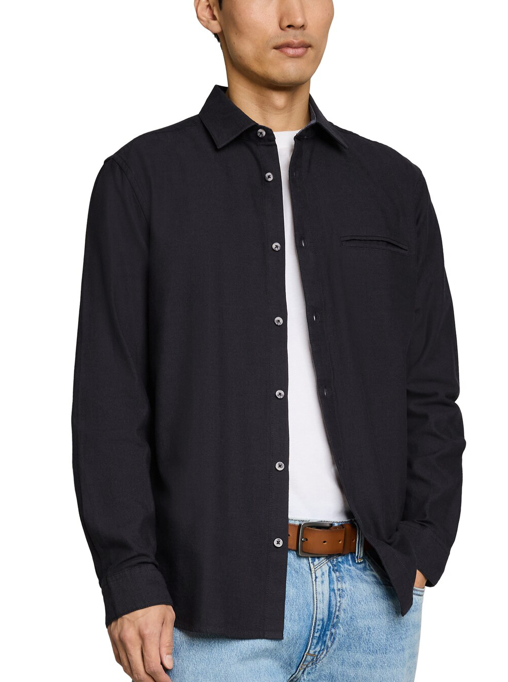 Tom Tailor Heren Twill Shirt -1052335 - Afbeelding 1