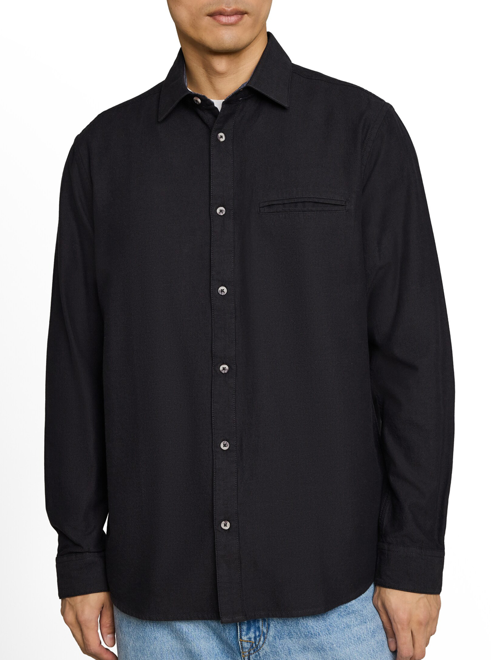 Tom Tailor Heren Twill Shirt -1052335 - Afbeelding 3