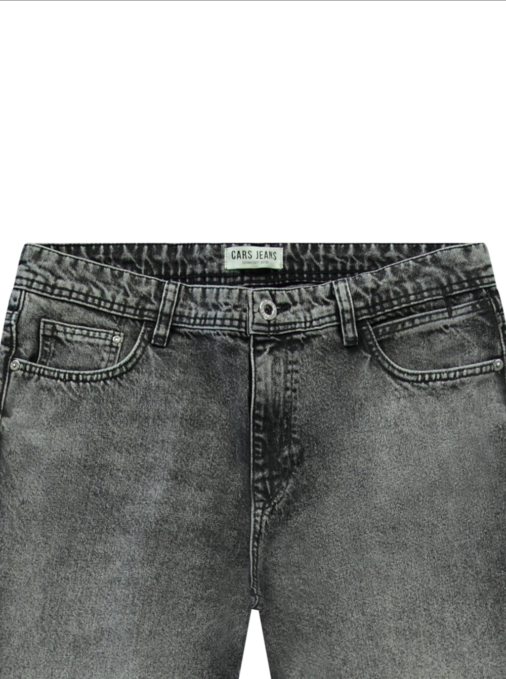 Cars Jeans Loose Fit Denim - Clint Black Used - Afbeelding 4