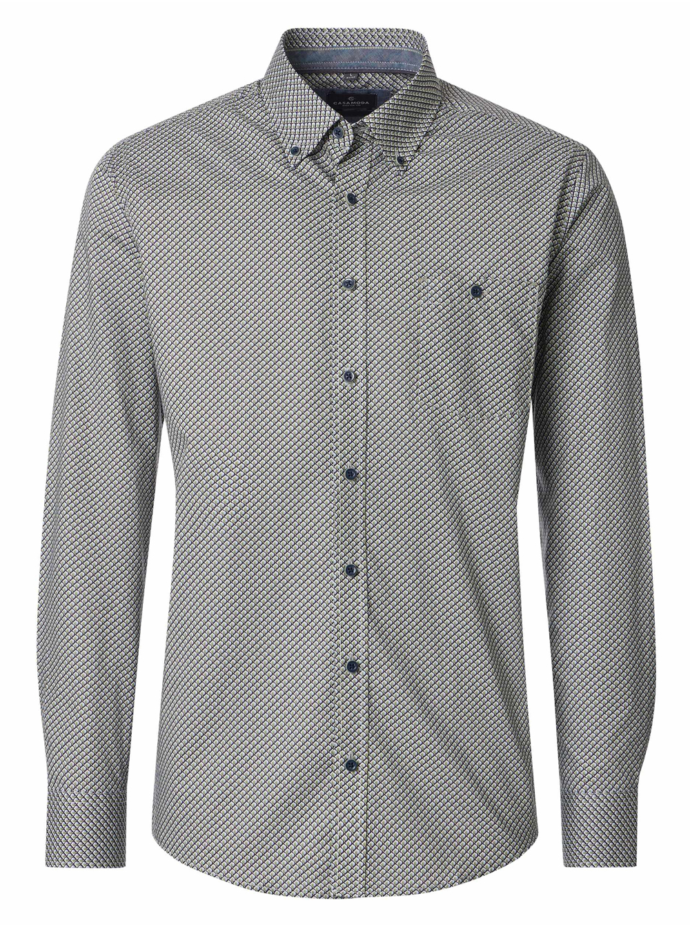 Casa Moda Groen Overhemd Lange mouw - 126132440 - Afbeelding 1