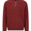 Fynch Hatton Wollen Half-zip Trui - 1610-346 - Thumbnail Image 1
