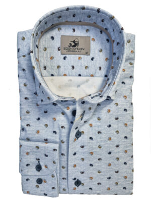 Eden Valley Flanel Modern Fit Overhemd - 515085-32-M