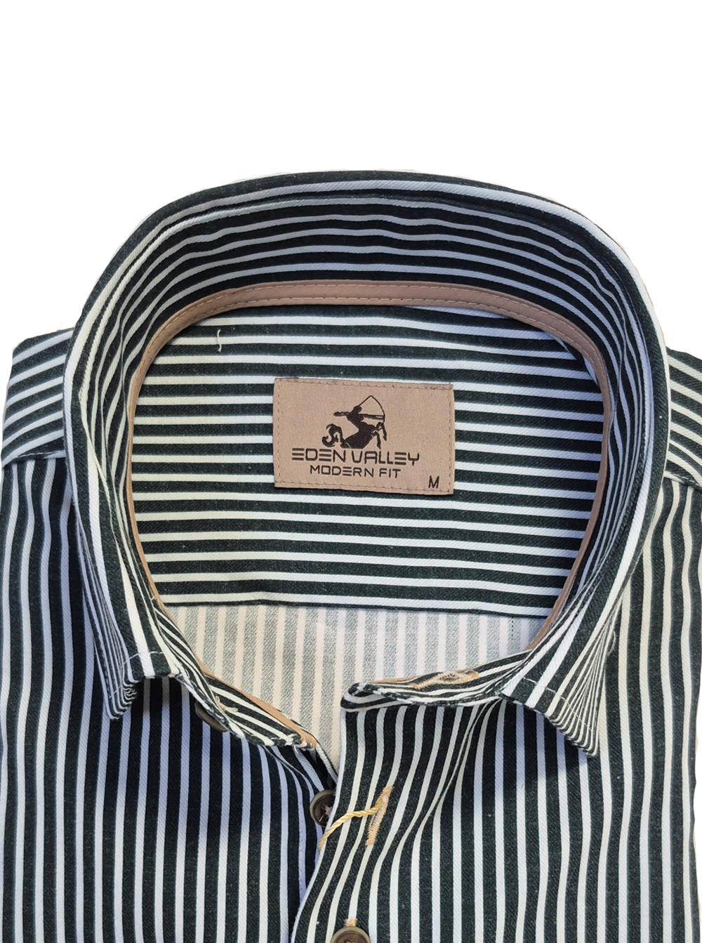 Eden Valley Gestreept Modern fit Shirt - 515065-M-59 - Afbeelding 2