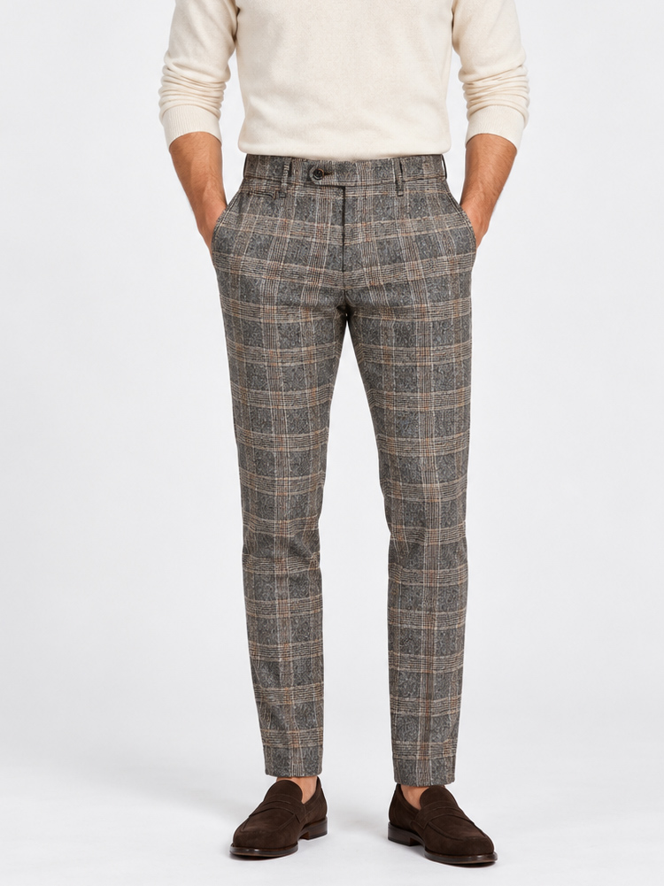 Alberto Wollen Chino Broek - 3566-1453 Steve - Afbeelding 2