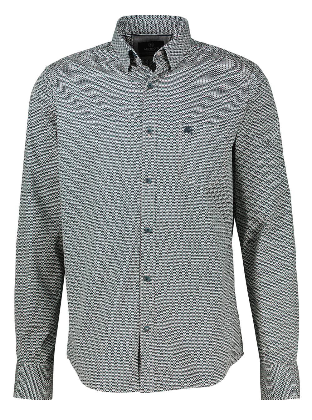 LERROS Lange mouw Overhemd met Print - 2691474 - Afbeelding 1