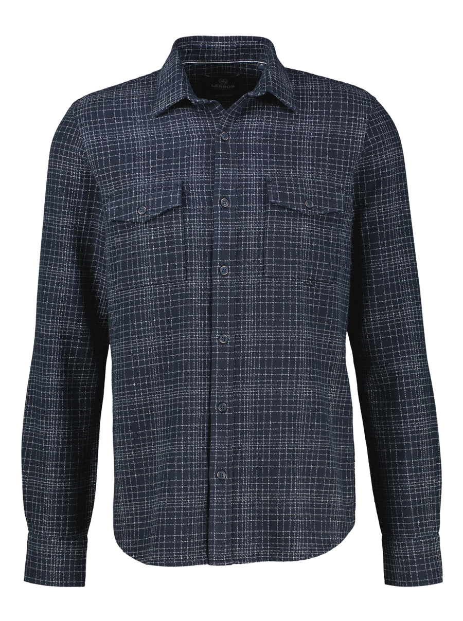 LERROS Donkerblauw Shirt - 2691087 - Afbeelding 1