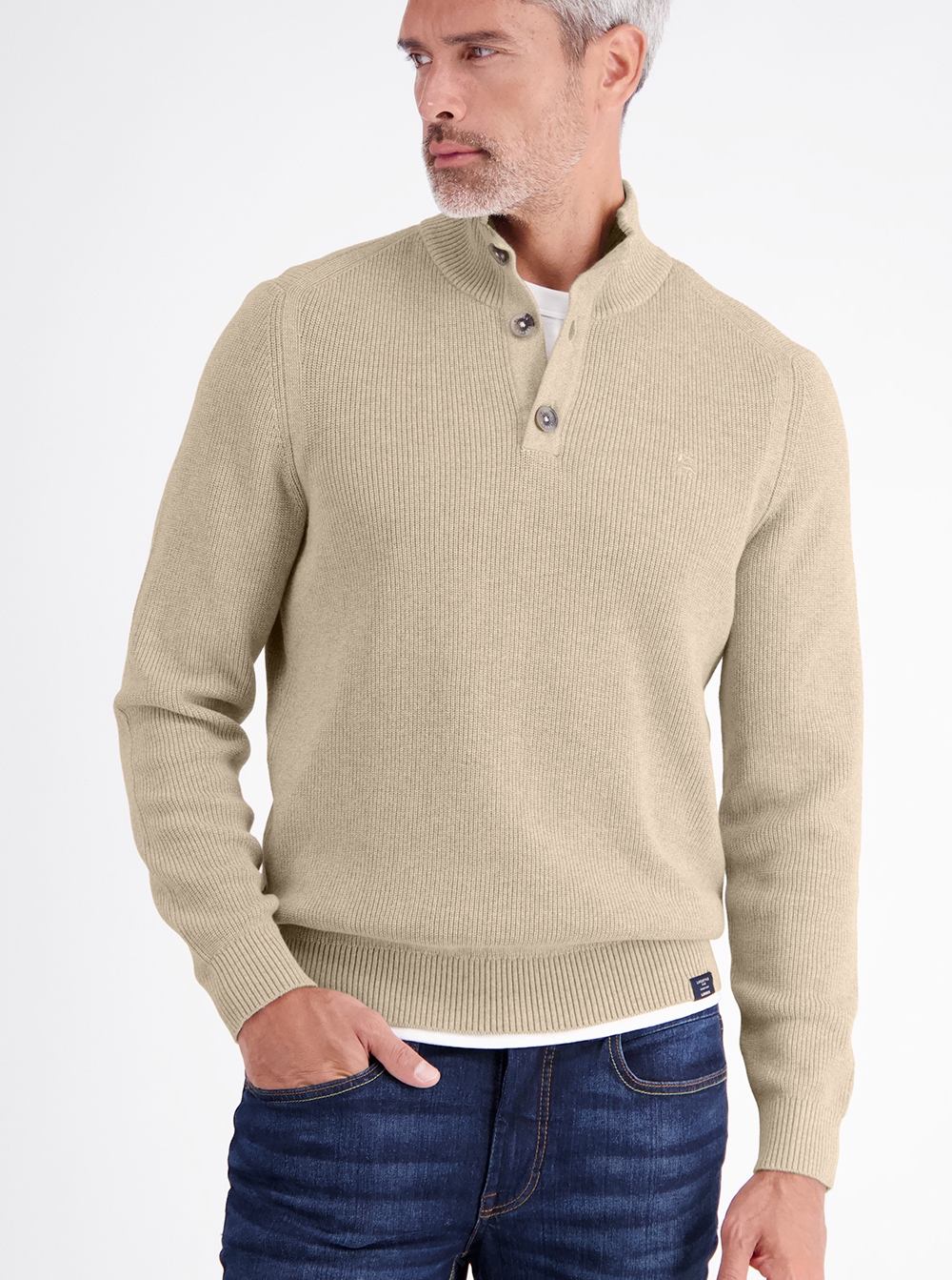 LERROS Heren Trui met Kraag - 2695422 - Afbeelding 2
