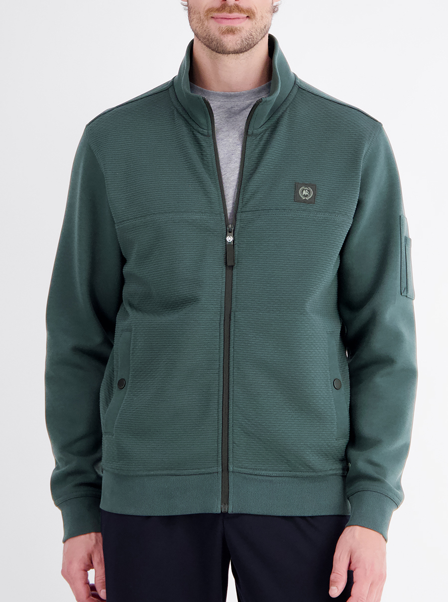 LERROS Groen Sweatvest Heren - 2694523 - Afbeelding 2