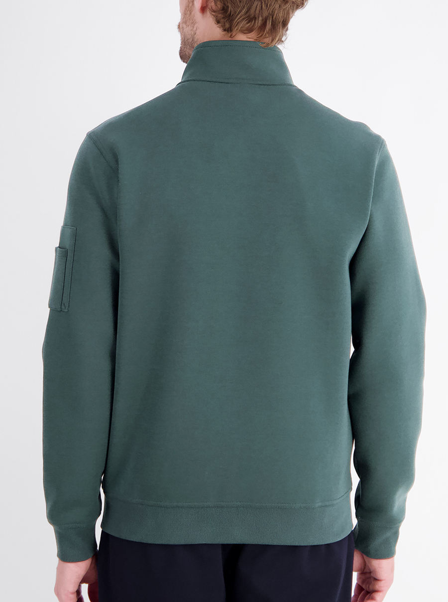 LERROS Groen Sweatvest Heren - 2694523 - Afbeelding 3