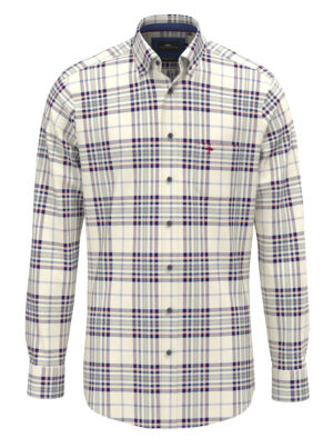 Fynch Hatton Flanel Geruit Overhemd - 1611-8850
