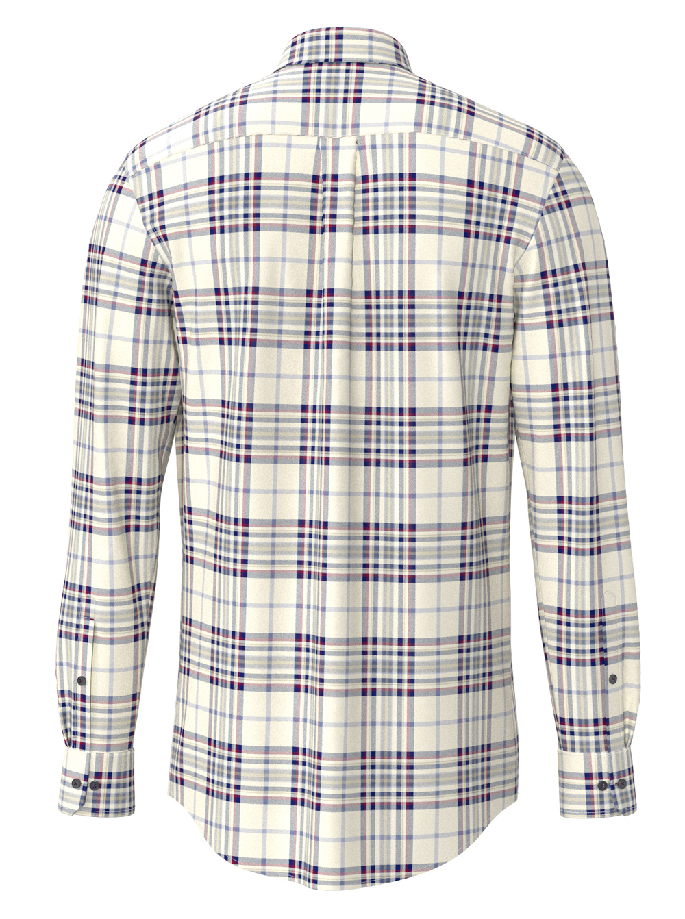 Fynch Hatton Flanel Geruit Overhemd - 1611-8850 - Afbeelding 3