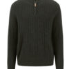 Fynch Hatton Wollen Half-zip Trui - 1611-621 - Thumbnail Image 1