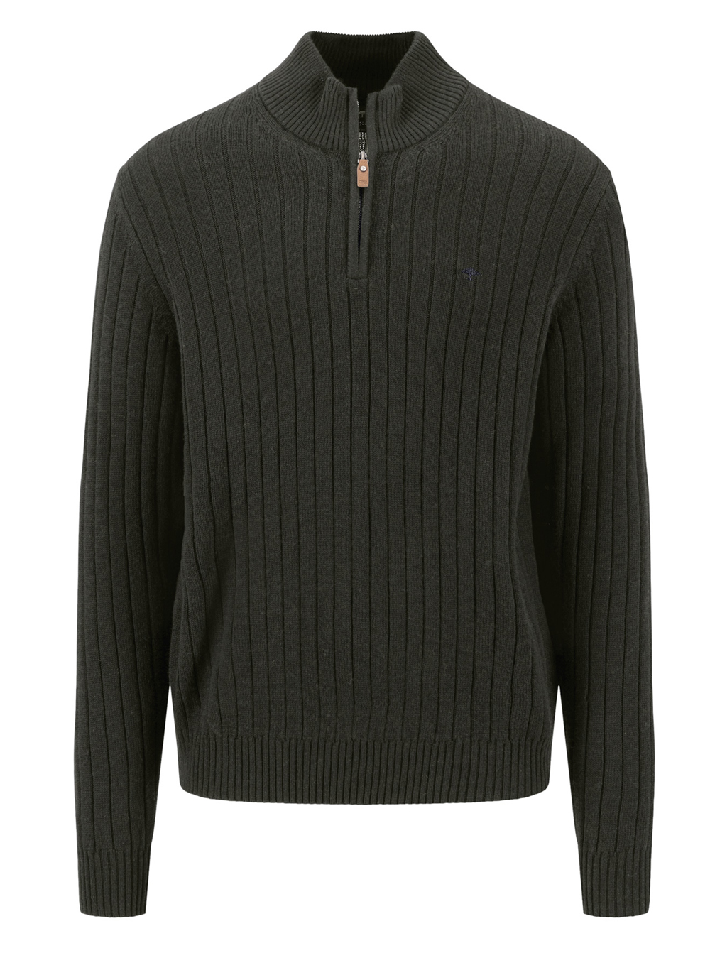 Fynch Hatton Wollen Half-zip Trui - 1611-621 - Afbeelding 1