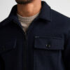 Petrol Industries Wol-look Overshirt - M-3060-SIL418 - Thumbnail Image 4