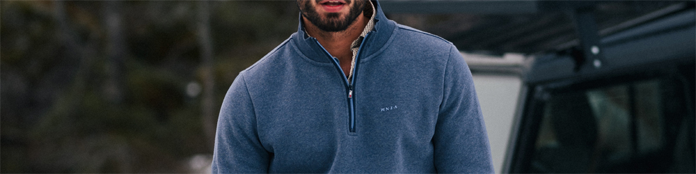 Halfzip heren truien