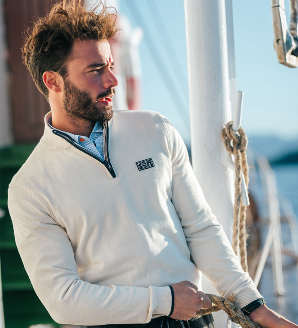 Schipperstruien en halfzip truien