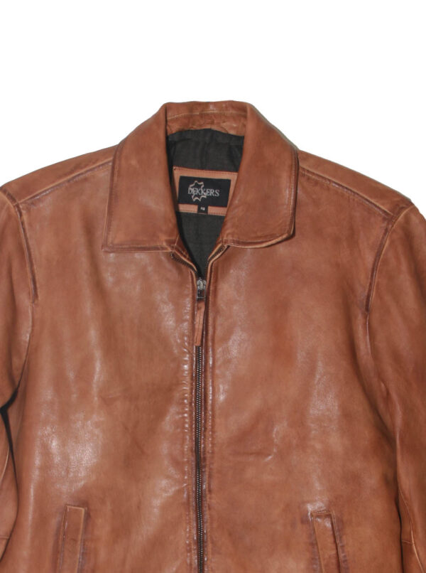 Dekkers Lederjack - Franco - Afbeelding 2