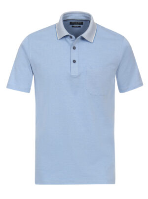 Casa Moda Poloshirt met borstzakje - 993106500