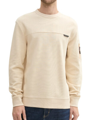Tom Tailor Heren Ronde hals Sweater - 1043393