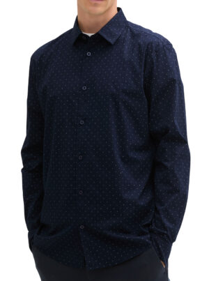 Polo Ralph Lauren Teens Slim fit overhemd van katoen in bleu online