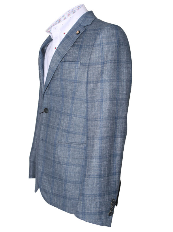 Carter & Davis Heren Geruit Colbert - 2628-1423 - Afbeelding 2