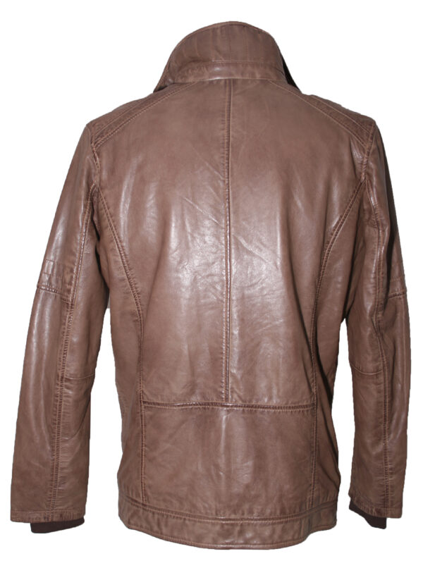 Dekkers Lamsleren heren Jas - Olaf - Afbeelding 3