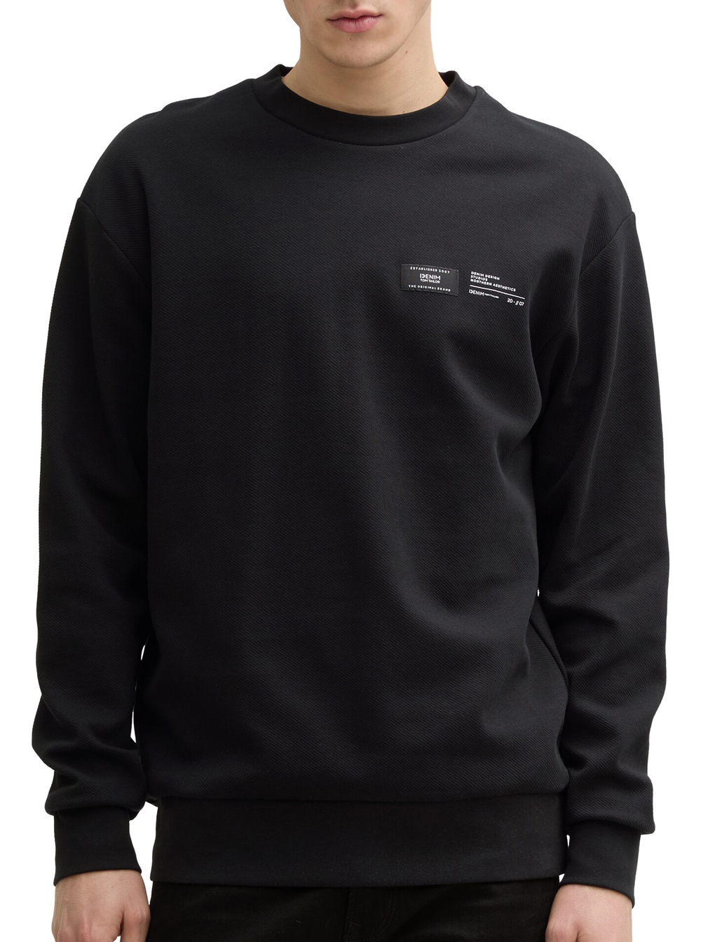 Tom Tailor Denim Ronde hals Sweater - 1045607