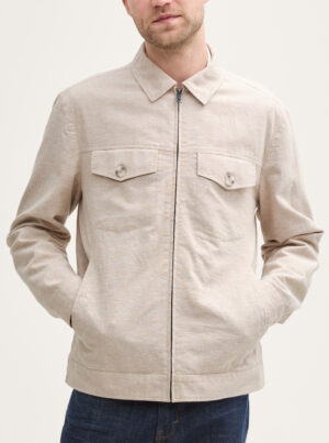Tom Tailor Linnen-Katoen Overshirt - 1045067.XX.10