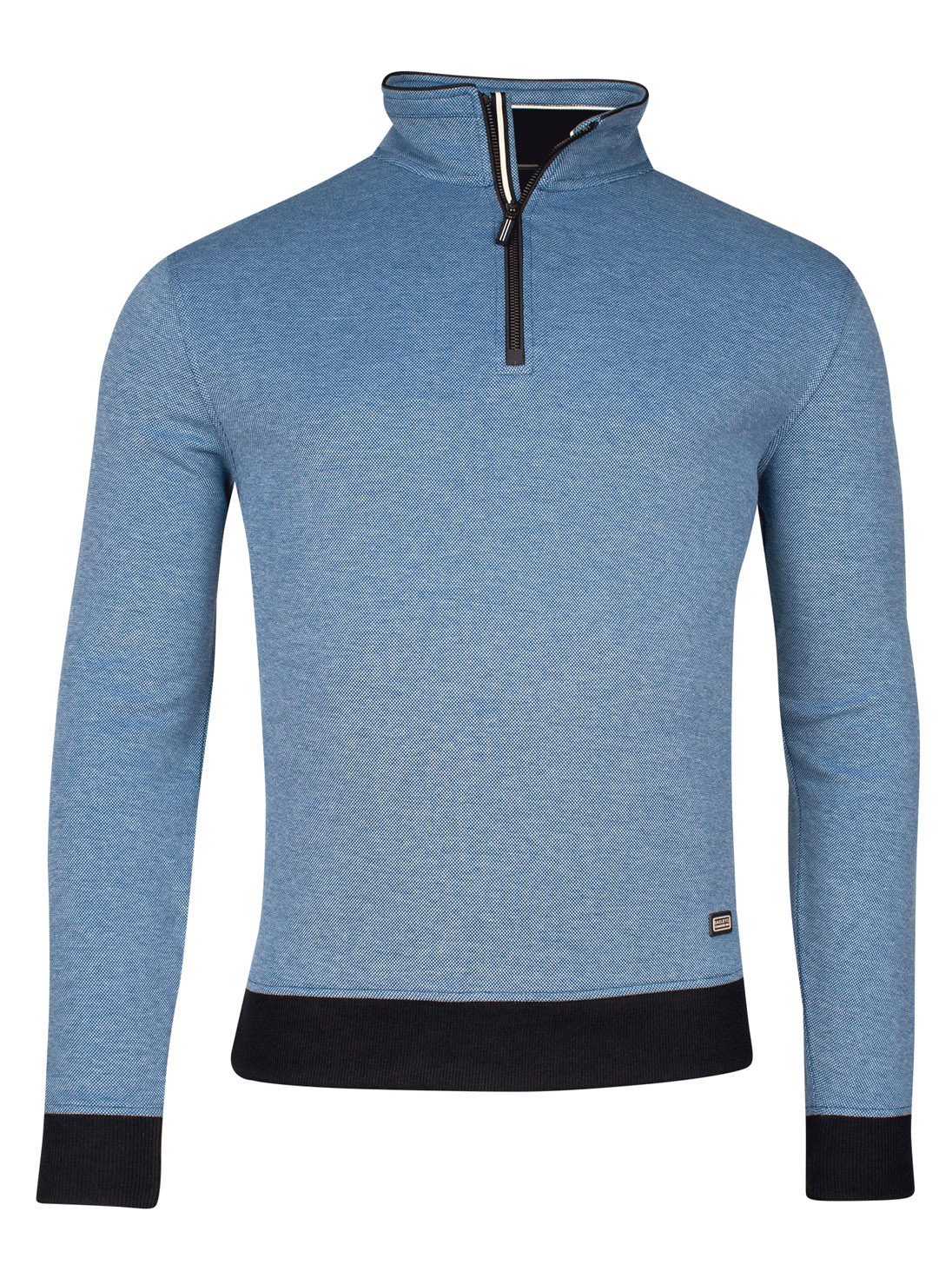 Baileys Heren Sweater met Opstaande Kraag  - 513198