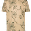 Cars Jeans Heren Beige T-shirt met Print - Belfast TS - Thumbnail Image 1