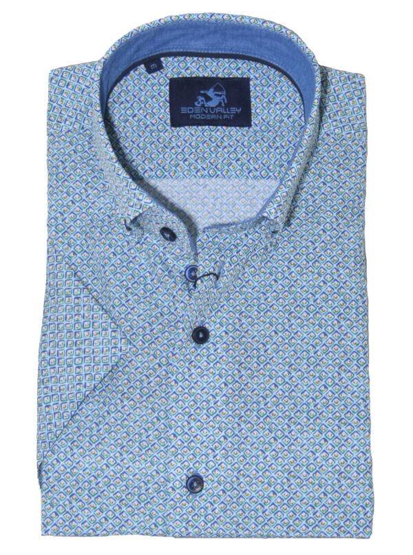 Eden Valley Modern Fit Shirt Korte mouw - 216147-55