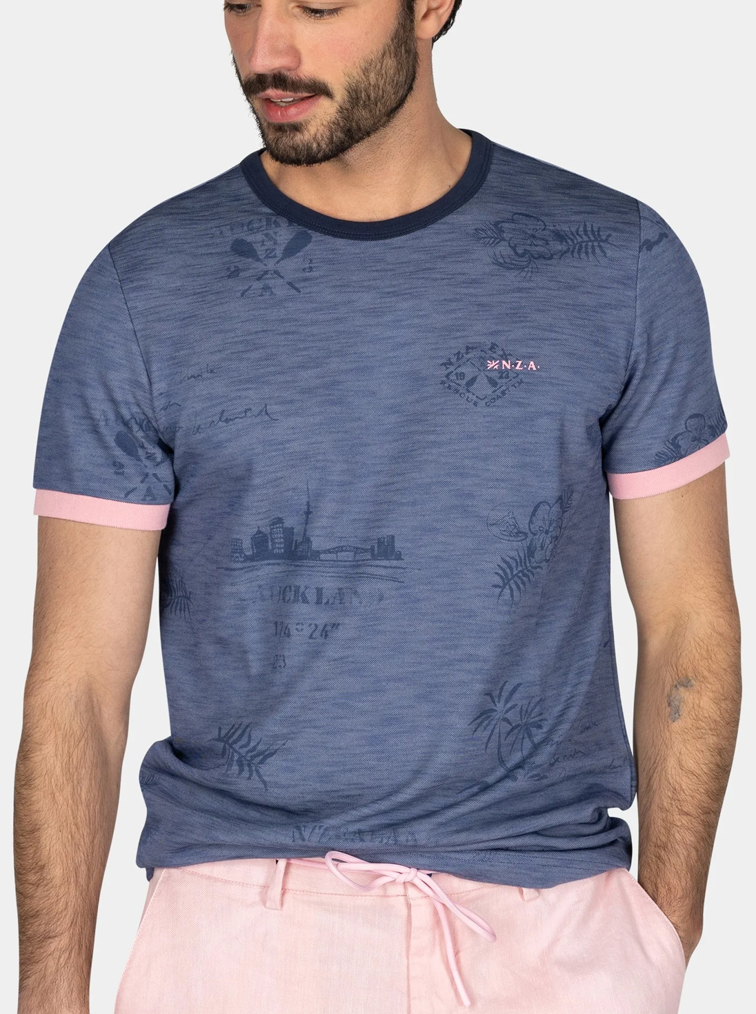 NZA T-shirt Korte mouw Ronde hals - 25CN741 Clark