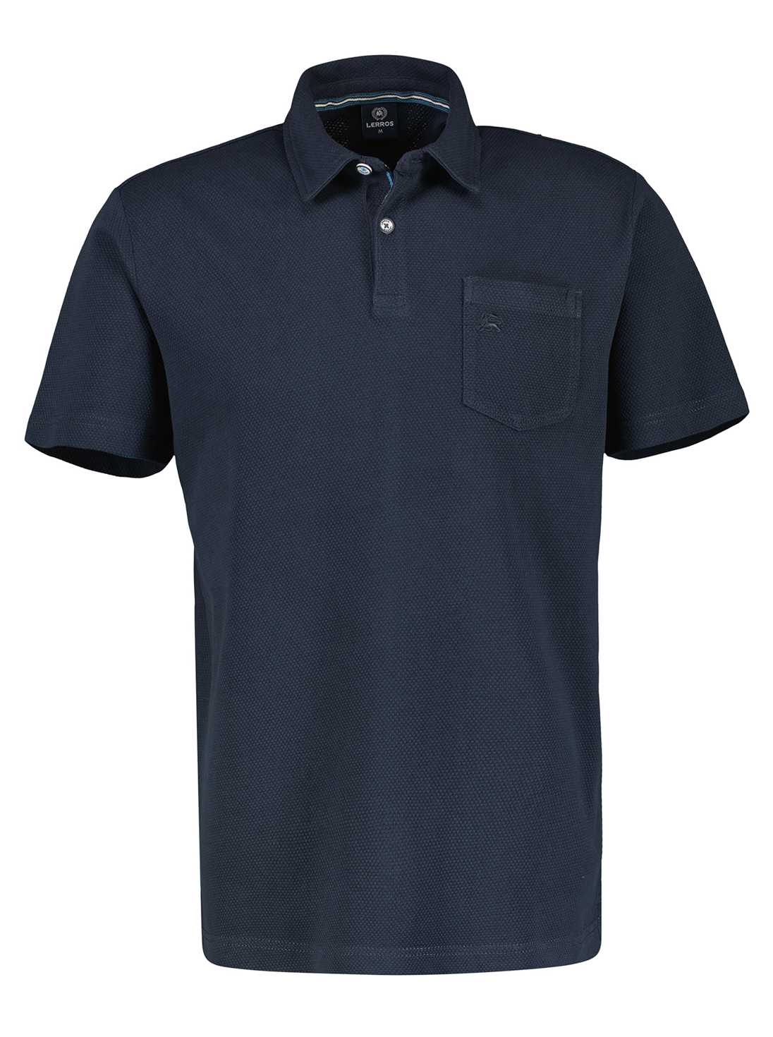 LERROS Wafelpique Poloshirt Korte mouw - 2543204 - Afbeelding 1