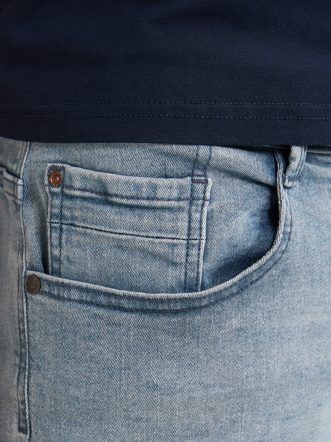 Petrol Industries Denim Short Heren - M-1050-SHO002 Bullseye - Afbeelding 3