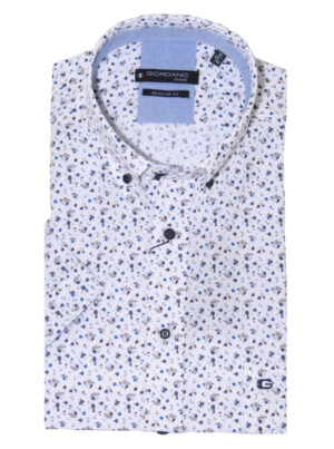Giordano Regular fit  Korte mouw overhemd met print - 516030