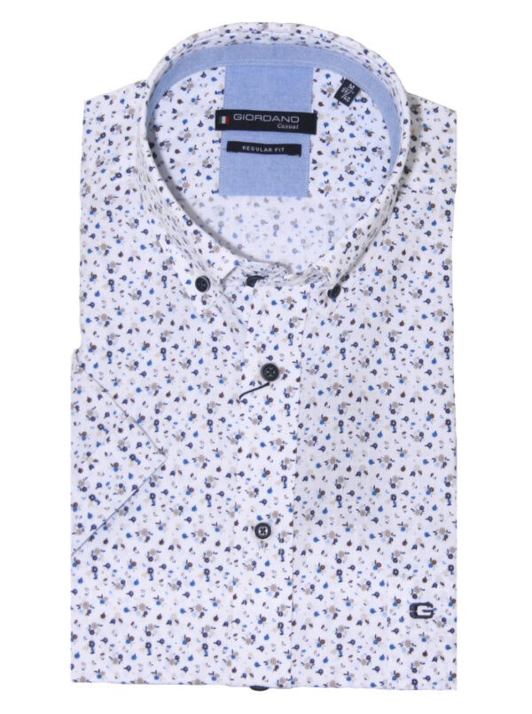 Giordano Regular fit Korte mouw overhemd met print - 516030