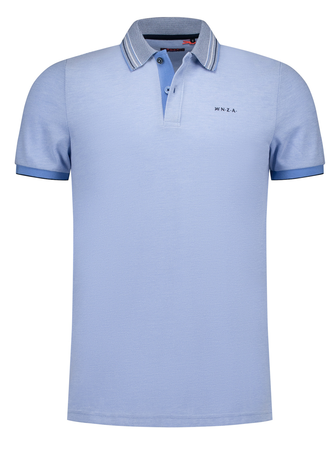 NZA effen Polo Korte mouw - 25DN111 Ollivier