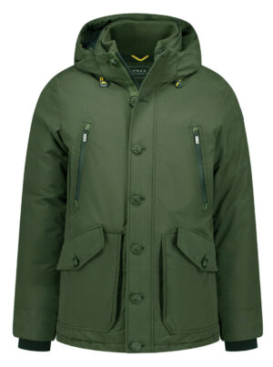 NZA Groene Parkajas met Capuchon - 25HN806
