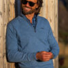 NZA Blauwe Halfzip Pullover - 25HN414 - Thumbnail Image 2
