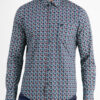 LERROS Casual Blauw Overhemd Lange mouw - 2581457 - Thumbnail Image 1