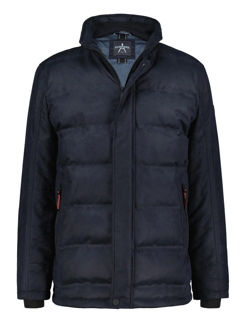 Donders Donkerblauwe Winterjas - 21971-1634.1