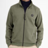 LERROS Olijf kleurig Sweatvest - 2594522 - Thumbnail Image 2