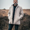 Donders 1860 Beige Wollen Coat - 21807.3-1570.1 - Thumbnail Image 2