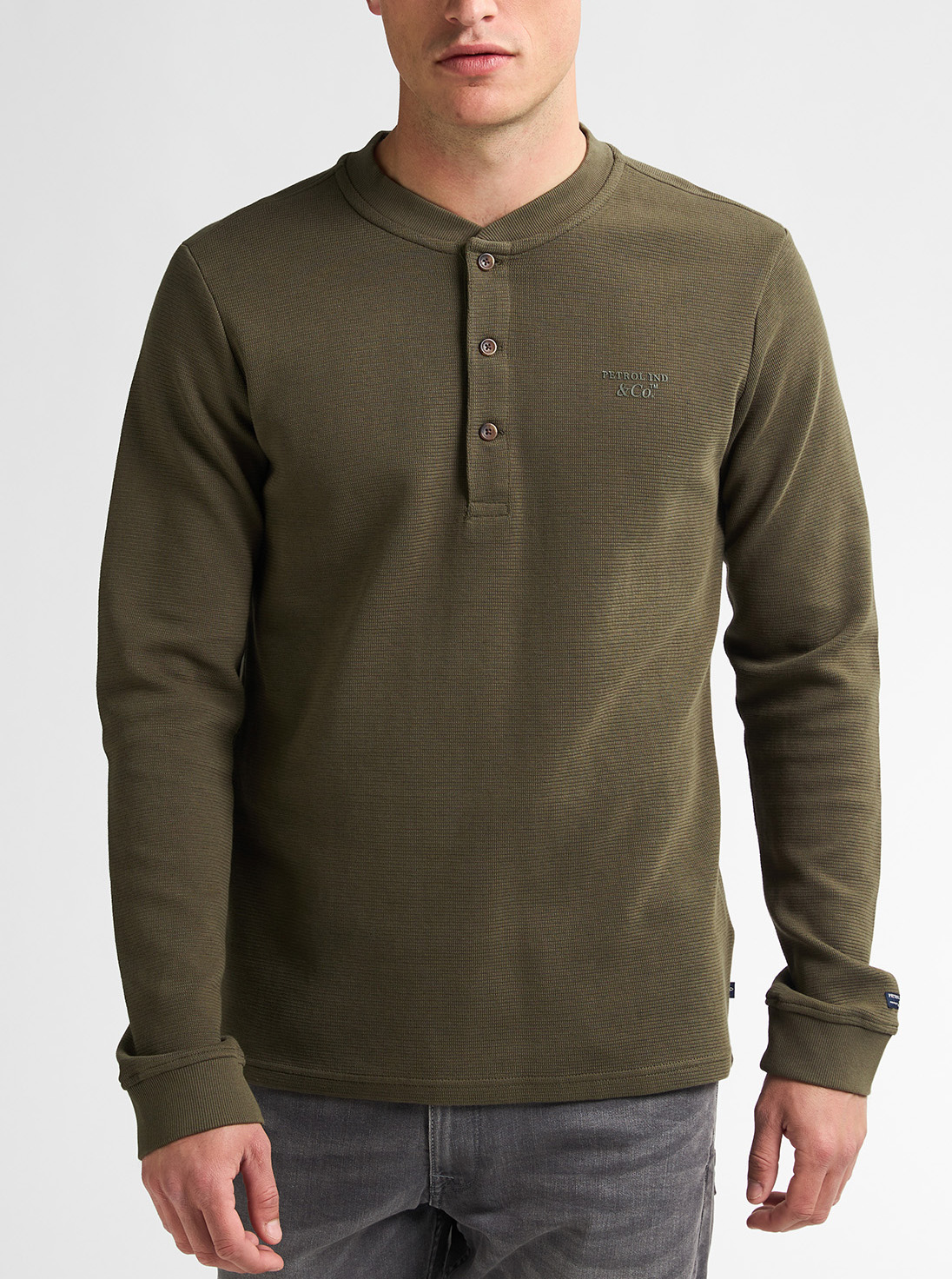 Petrol Industries Lange mouw T-shirt - M-3050-TLR619
