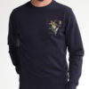 Petrol Industries Blauwe Crewneck Sweater - M-3050-SWR340 - Thumbnail Image 1