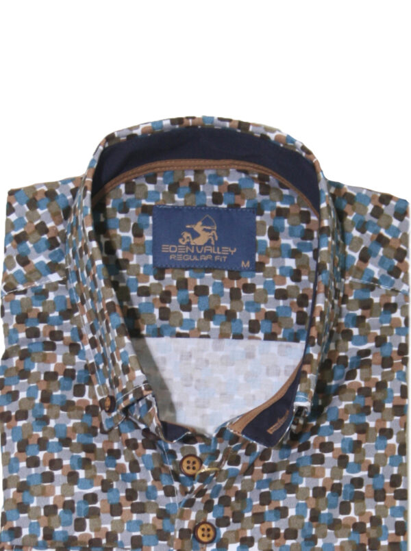 Eden Valley Lange mouw Overhemd met Print - 515027-54-R - Afbeelding 2
